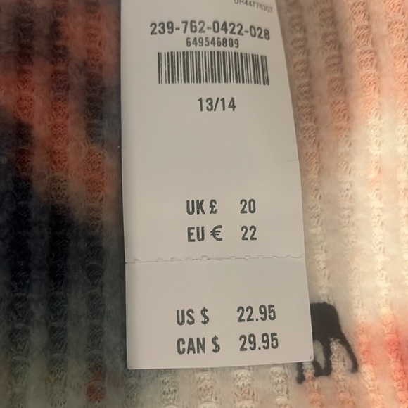 NWT 2 Abercrombie Kids shirts size 13/14 - Picture 3 of 4